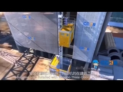 रैक और पिनियन कंस्ट्रक्शन होइस्ट, पिंजड़े के लंबे किनारे पर तीसरा दरवाजा